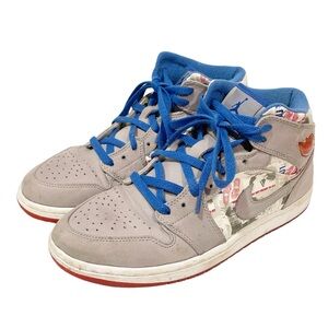 Air Jordan 1 Men’s Size 9 Retro LS Stealth 315794-041 2007 Mid Top Sneaker